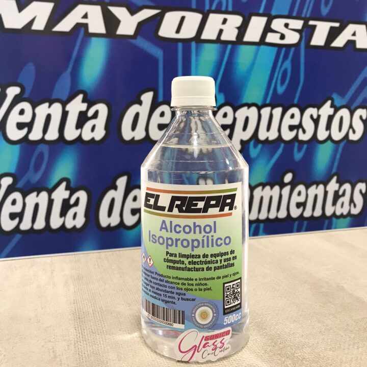 ALCOHOL ISOPROPILICO EL REPA POR 1/2 LITRO